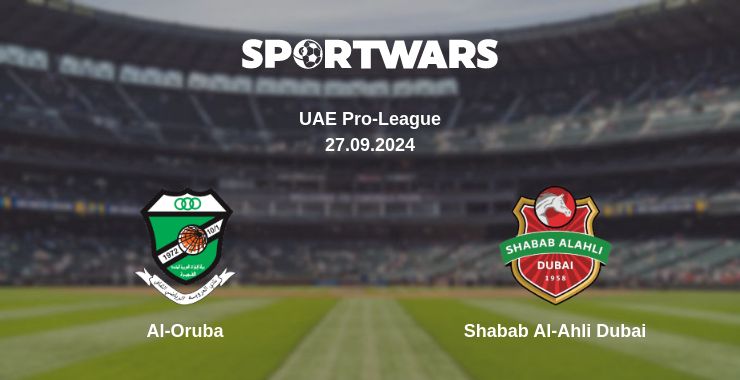 Where to watch the match Al-Oruba - Shabab Al-Ahli Dubai