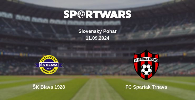 Where to watch the match ŠK Blava 1928 - FC Spartak Trnava