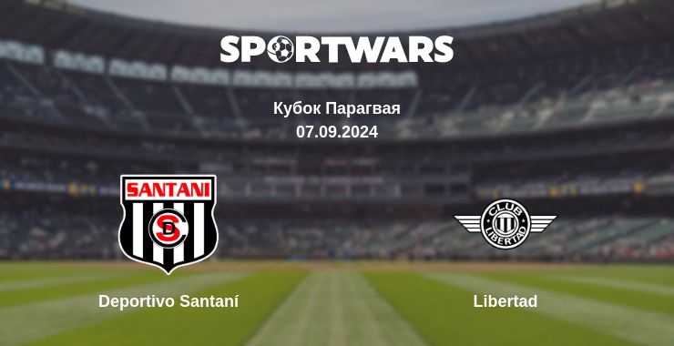 Where to watch the match Deportivo Santaní - Libertad