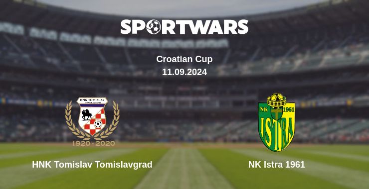 Where to watch the match HNK Tomislav Tomislavgrad - NK Istra 1961