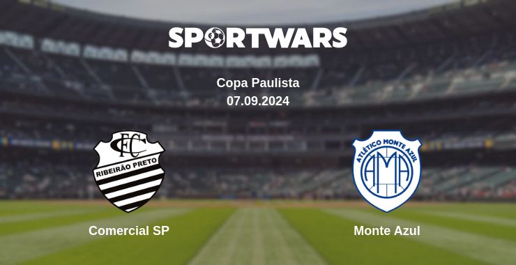 Where to watch the match Comercial SP - Monte Azul