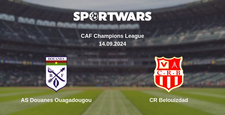 Where to watch the match AS Douanes Ouagadougou - CR Belouizdad