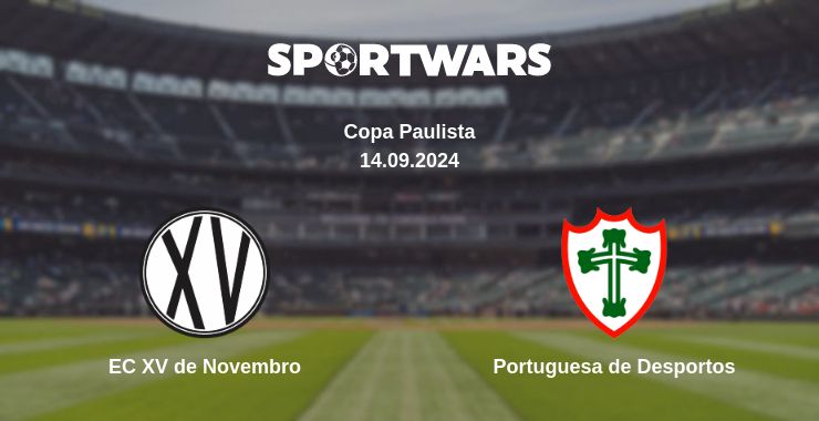 Where to watch the match EC XV de Novembro - Portuguesa de Desportos