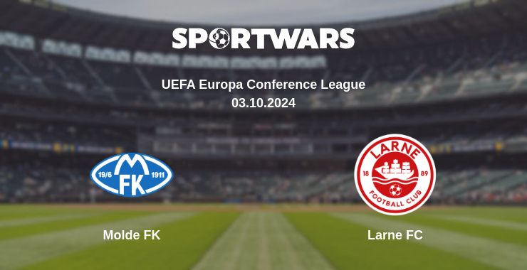 Where to watch the match Molde FK - Larne FC