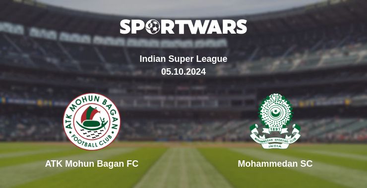 Where to watch the match ATK Mohun Bagan FC - Mohammedan SC