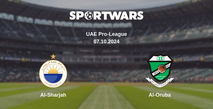 Where to watch the match Al-Sharjah - Al-Oruba