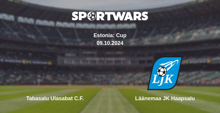 Where to watch the match Tabasalu Ulasabat C.F. - Läänemaa JK Haapsalu