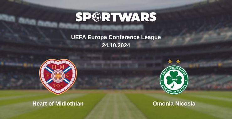 Where to watch the match Heart of Midlothian - Omonia Nicosia