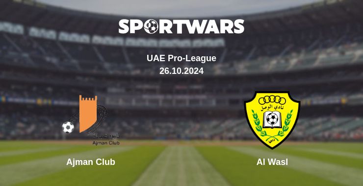 Where to watch the match Ajman Club - Al Wasl