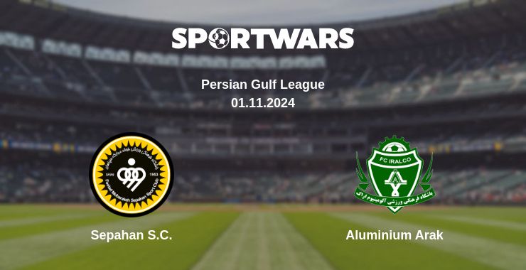 Where to watch the match Sepahan S.C. - Aluminium Arak