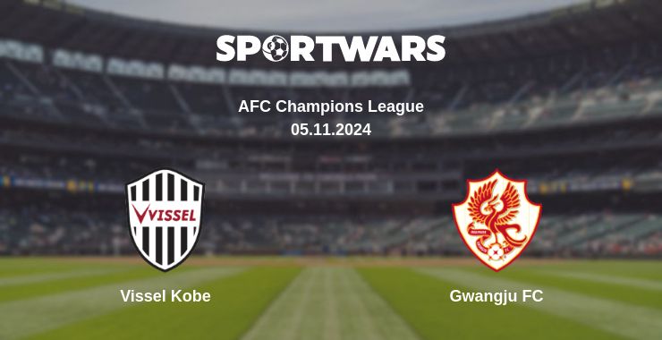 Where to watch the match Vissel Kobe - Gwangju FC