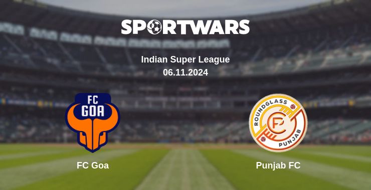 Where to watch the match FC Goa - Punjab FC