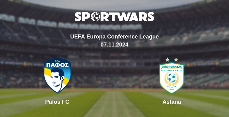 Where to watch the match Pafos FC - Astana