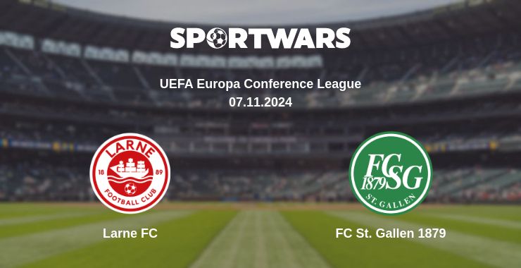 Where to watch the match Larne FC - FC St. Gallen 1879