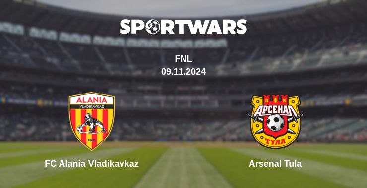 Where to watch the match FC Alania Vladikavkaz - Arsenal Tula