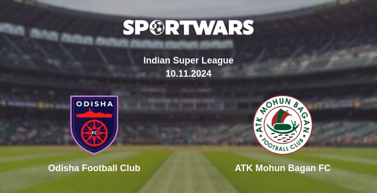 Where to watch the match Odisha Football Club - ATK Mohun Bagan FC