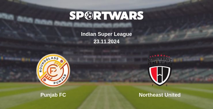 Where to watch the match Punjab FC - Northeast United