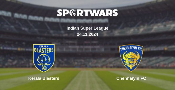 Where to watch the match Kerala Blasters - Chennaiyin FC