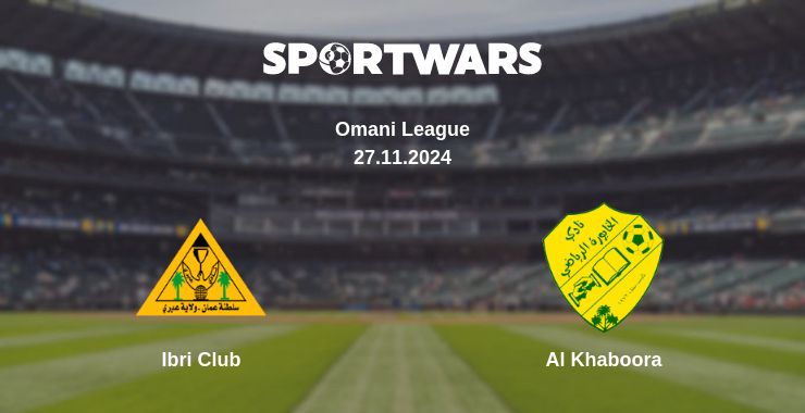 Where to watch the match Ibri Club - Al Khaboora