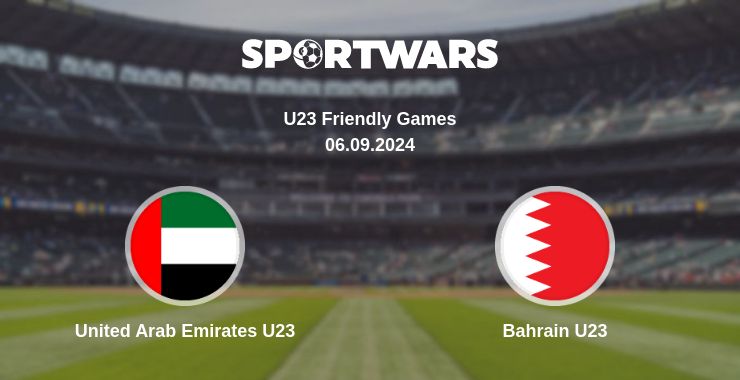 Where to watch the match United Arab Emirates U23 - Bahrain U23