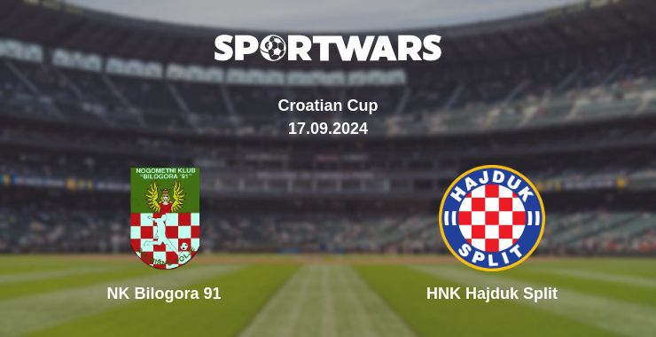 Where to watch the match NK Bilogora 91 - HNK Hajduk Split