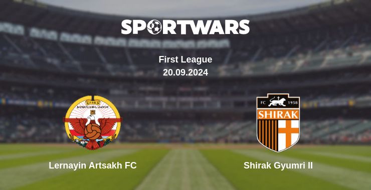 Where to watch the match Lernayin Artsakh FC - Shirak Gyumri II