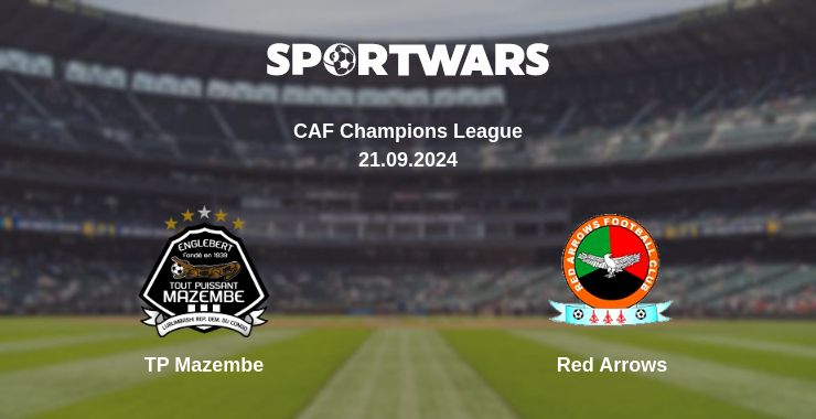 Where to watch the match TP Mazembe - Red Arrows