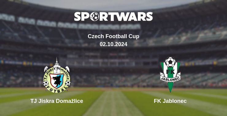 Where to watch the match TJ Jiskra Domažlice - FK Jablonec