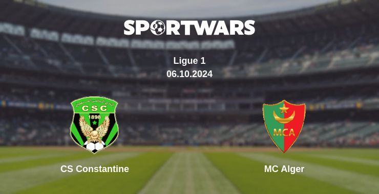 Where to watch the match CS Constantine - MC Alger