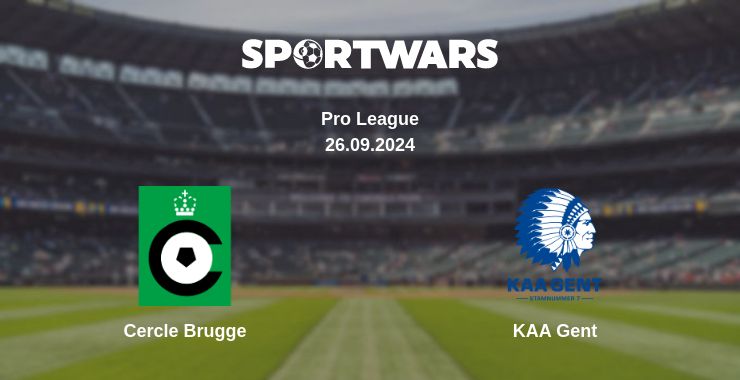 Where to watch the match Cercle Brugge - KAA Gent