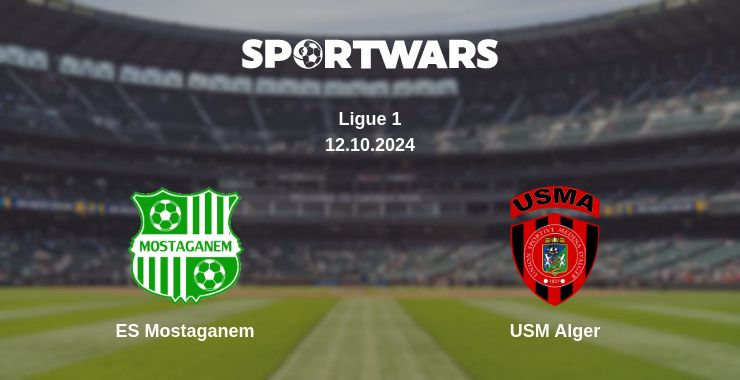 Where to watch the match ES Mostaganem - USM Alger