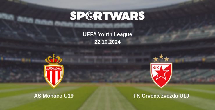 Where to watch the match AS Monaco U19 - FK Crvena zvezda U19