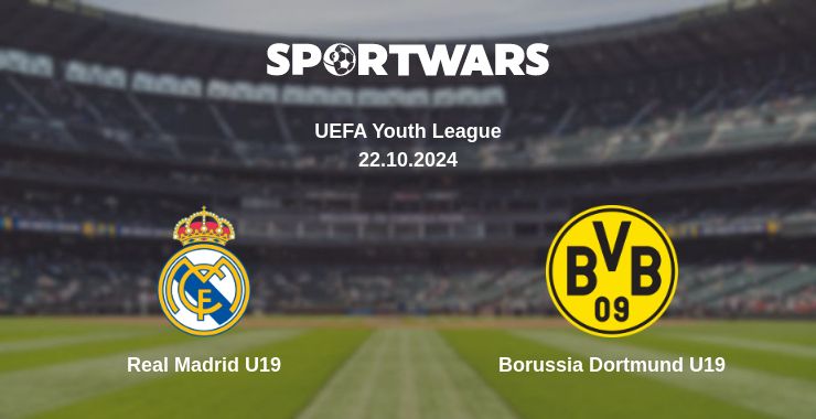 Where to watch the match Real Madrid U19 - Borussia Dortmund U19