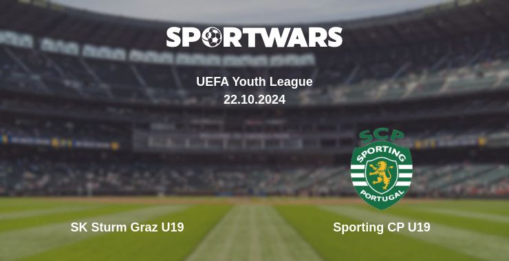 Where to watch the match SK Sturm Graz U19 - Sporting CP U19