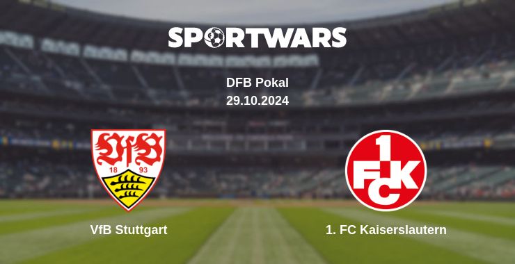 Where to watch the match VfB Stuttgart - 1. FC Kaiserslautern