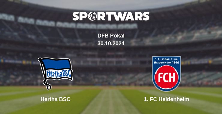 Where to watch the match Hertha BSC - 1. FC Heidenheim