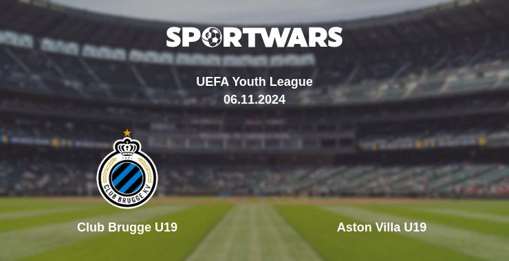 Where to watch the match Club Brugge U19 - Aston Villa U19