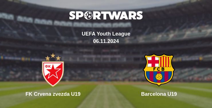 Where to watch the match FK Crvena zvezda U19 - Barcelona U19