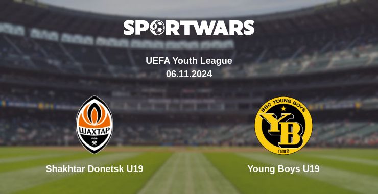 Where to watch the match Shakhtar Donetsk U19 - Young Boys U19