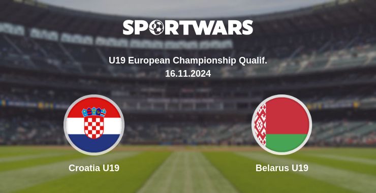 Where to watch the match Croatia U19 - Belarus U19