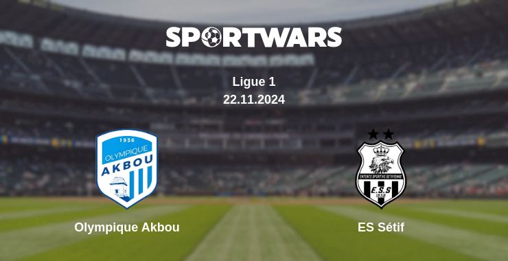 Where to watch the match Olympique Akbou - ES Sétif