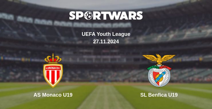 Where to watch the match AS Monaco U19 - SL Benfica U19