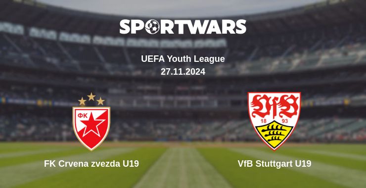 Where to watch the match FK Crvena zvezda U19 - VfB Stuttgart U19