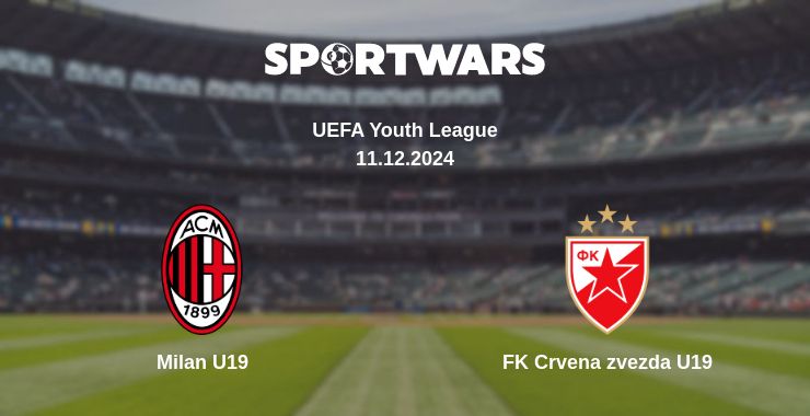 Where to watch the match Milan U19 - FK Crvena zvezda U19