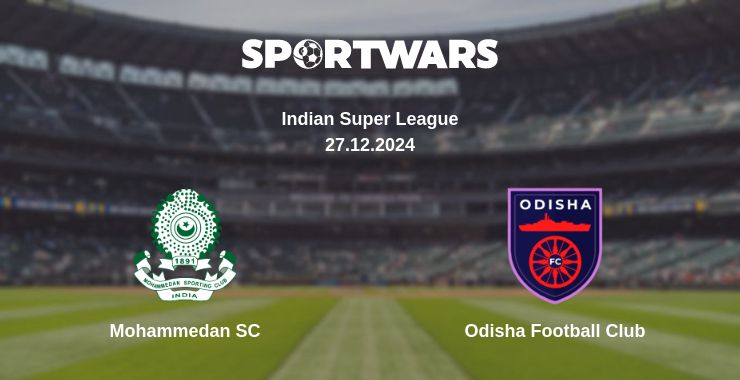 Where to watch the match Mohammedan SC - Odisha Football Club