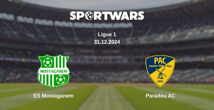 Where to watch the match ES Mostaganem - Paradou AC