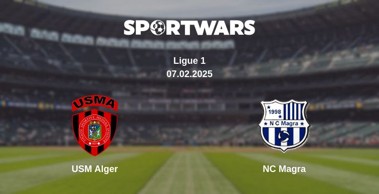 Where to watch the match USM Alger - NC Magra