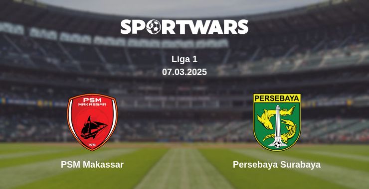 Where to watch the match PSM Makassar - Persebaya Surabaya