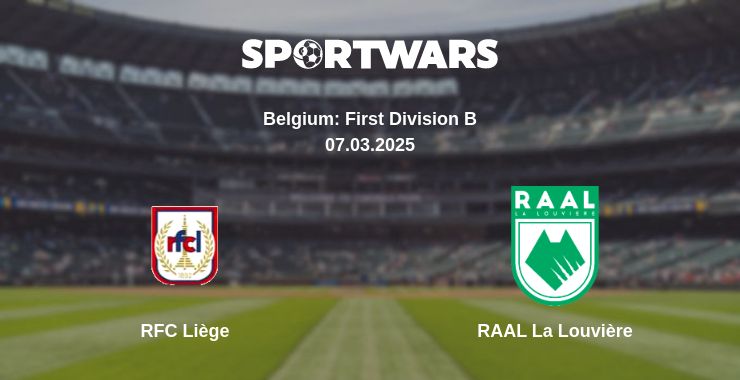 Where to watch the match RFC Liège - RAAL La Louvière