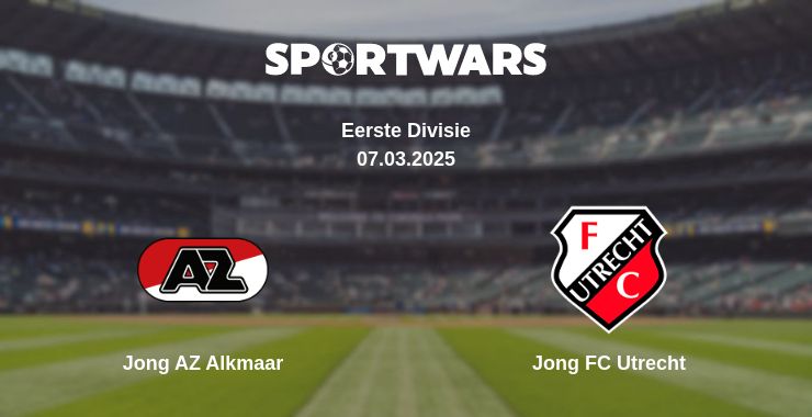 Where to watch the match Jong AZ Alkmaar - Jong FC Utrecht